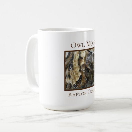 Chouette à cris OMRC 15 oz Mug (Devant gauche)