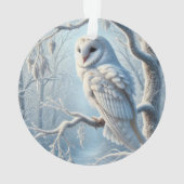 Chouette à neige (dos)