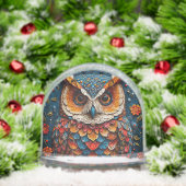 Chouette Artistique Colorée (Noël)