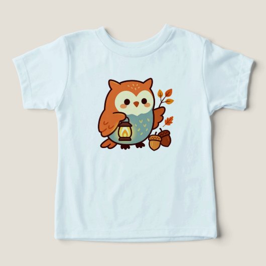 Chouette automnale mignonne (Design Recto)