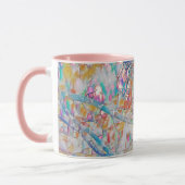 Chouette barrée Mug (Gauche)