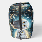 Chouette Blanche Avec Éperche, Sac De Produits De  (Droite)