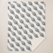 Chouette (blanche) - couverture Sherpa (Devant)