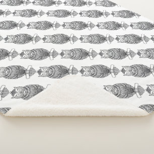 Chouette (blanche) - couverture Sherpa