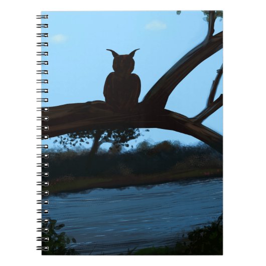 Chouette Carnet spirale (Devant)