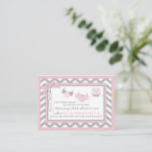 Chouette Chevron Tutus Chouette Apportez une carte (Debout devant)