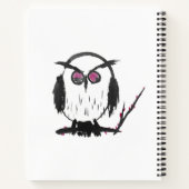 Chouette chinoise - Carnet (Dos)