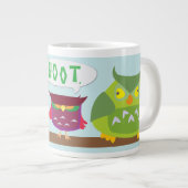 Chouette colorée 20oz Mug (Devant droit)
