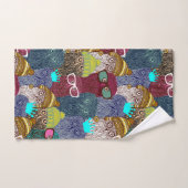 Chouette dans la couronne (Serviette à main)