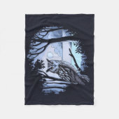 Chouette dans la couverture de la flotte de compen (Devant)