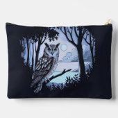 Chouette dans sac de voyage pour accessoires de dé (Verso)