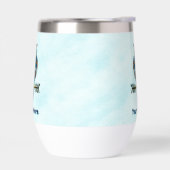 Chouette d'art populaire nordique (Gauche)