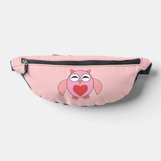 Chouette de coeur rose (Poser)