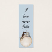 Chouette de couple Funny moderne Mariage Bible Sig (Dos)