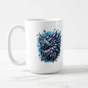 Chouette de glace féroce Tasse 15 oz