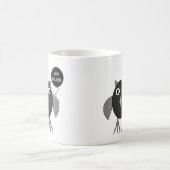 Chouette de la fête d'Halloween déplaisante Mug (Centre)