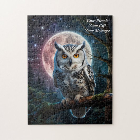 Chouette de la Sagesse Puzzle (Vertical)