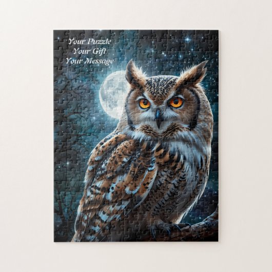 Chouette de la Sagesse Puzzle (Vertical)