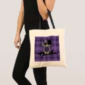 Chouette de l'Emo sur le sac de plaid (Devant (produit))