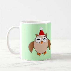 Chouette de Noël mignonne Mug