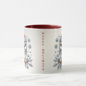 Chouette de Noël Mug (Centre)