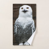 Chouette des neiges btcnm (Serviette à main)