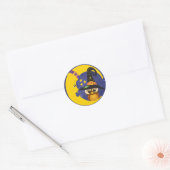 Chouette d'Halloween sur les stickers Starlight de (Enveloppe)