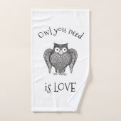 Chouette dont vous avez besoin (Serviette à main)