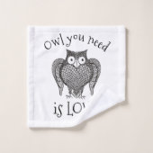 Chouette dont vous avez besoin (Gant de toilette)