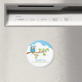 Chouette douce Boy Boy Magnet Merci (In Situ (Lave-vaisselle))