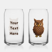 Chouette du cône de pin (Verso)