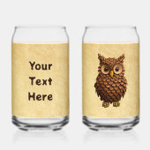 Chouette du cône de pin (Verso)