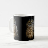 Chouette endormie Mug (Devant gauche)