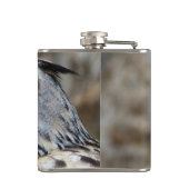 Chouette Flacon en acier inoxydable (Dos)