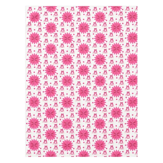 Chouette florale à nappes (Devant)