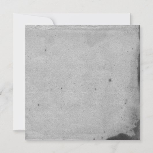 Chouette gothique pourpre Faire-part de mariage (Dos)