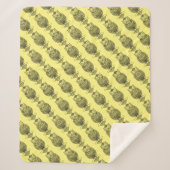 Chouette (jaune) - couverture Sherpa (Devant)