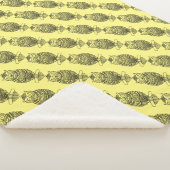 Chouette (jaune) - couverture Sherpa (3/4)