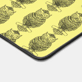 Chouette (jaune) - Mat de bureau (Coin)