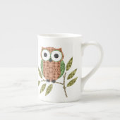 Chouette mignonne Espresso Mug (Droite)