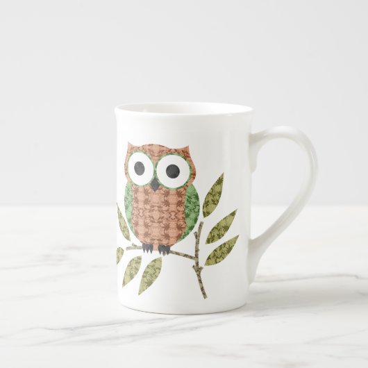Chouette mignonne Espresso Mug (Droite)