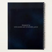 Chouette mignonne Mandala Doodle Motif de henné (Dos)