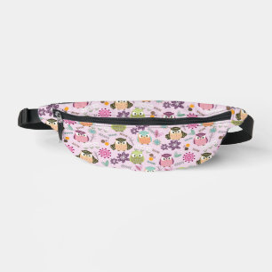 Chouette mignonne rose