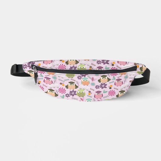 Chouette mignonne rose (Recto)