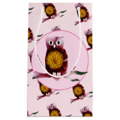 Chouette mignonne, Sac Cadeau personnalisé (Devant)