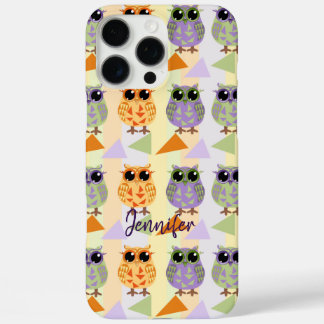 Chouette Motif Mignonne Coque-Mate Iphone 16 coque