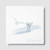 Chouette neigeuse et une belette blanche (Recto)