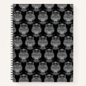 Chouette (noire) - Carnet (Devant)