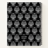 Chouette (noire) - Carnet (Dos)