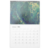 Chouette Peinture de Poissons Calendrier 2025 (Jan 2026)